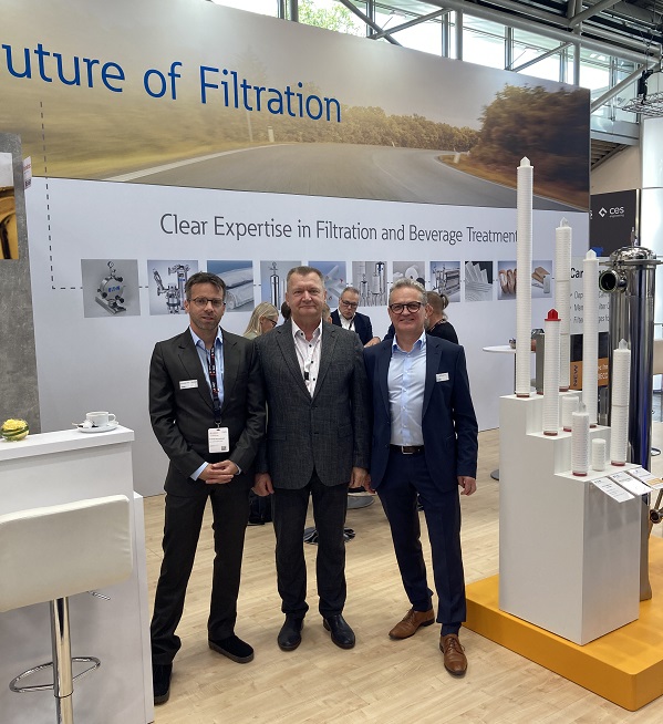 Drinktec 2025 Brama un Eaton pārstāvji